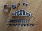 Vintage jaren 40 Siam Niëllo Zilveren Sieraden antiek zilver, Ophalen, Zilver
