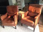 1 leder Shipply fauteuil van Jeantique Bendic, Huis en Inrichting, Fauteuils, Ophalen, Zo goed als nieuw, 75 tot 100 cm, 50 tot 75 cm
