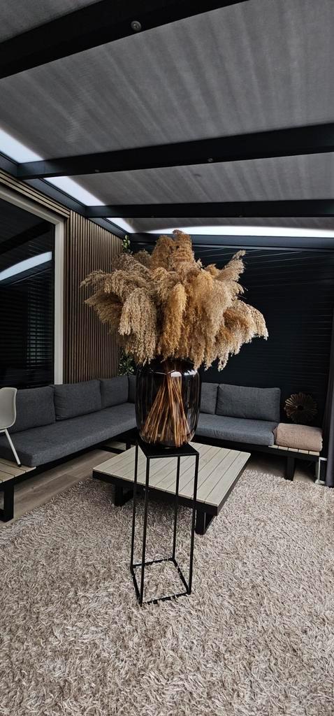 XXL Vaas met Pampas - Groter dan op de foto!, Huis en Inrichting, Woonaccessoires | Vazen, Zo goed als nieuw, Overige kleuren