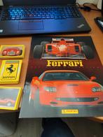 Panini Ferrari 50 jaar leeg album en losse set, Ophalen of Verzenden, Zo goed als nieuw, Auto's