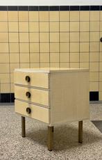 Vintage Ladekast, Ophalen, 50 tot 100 cm, Zo goed als nieuw, 3 of 4 laden