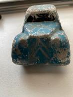 Vintage Blauwe Speelgoedauto Metaal Opwindmechanisme €50, Antiek en Kunst, Ophalen of Verzenden