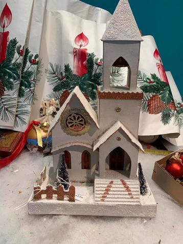 #kerst kerst kerkje speeldoos beschikbaar voor biedingen