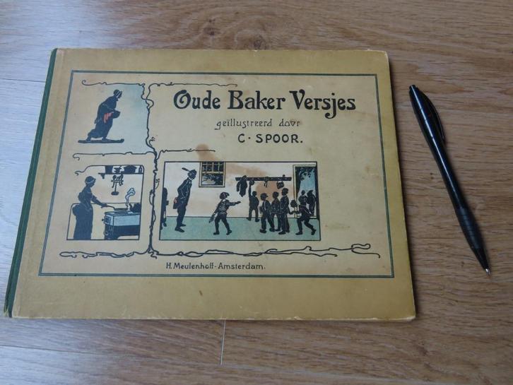 C. Spoor: Oude Baker Versjes ca 1910/20, incl. Sinterklaas, Antiek en Kunst, Antiek | Boeken en Bijbels, Ophalen of Verzenden