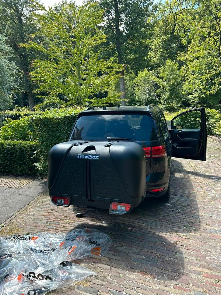 Towbox trekhaakkoffer voor de Wintersport, Auto diversen, Dakkoffers, Ophalen