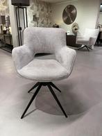 Eetkamerstoel Teddy - set van 6 - met draaionderstel, Ophalen, Overige kleuren, Zo goed als nieuw, Stof