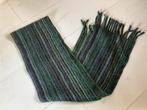 Vintave mooie sjaal groen met bruin tinten, Ophalen of Verzenden, Zo goed als nieuw