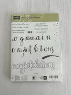 Amazing Congratulations stempelset * NIEUW * Stampin’Up!, Nieuw, Ophalen of Verzenden