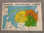 School-landkaart Groningen Friesland Drenthe, Ophalen, Aardrijkskunde