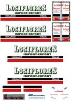 Vrachtauto decal 1:50 v/d Kwaak Hillegom (combi) Losiflores, Hobby en Vrije tijd, Modelauto's | 1:50, Verzenden, Nieuw, Bus of Vrachtwagen