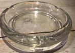 Ronde kristalglazen asbak diameter 10 cm, Ophalen of Verzenden, Zo goed als nieuw, Kristal, Overige typen