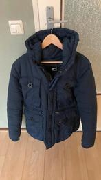 Denham Heren Winterjas Maat L, Ophalen of Verzenden, Maat 52/54 (L), Blauw, Denham