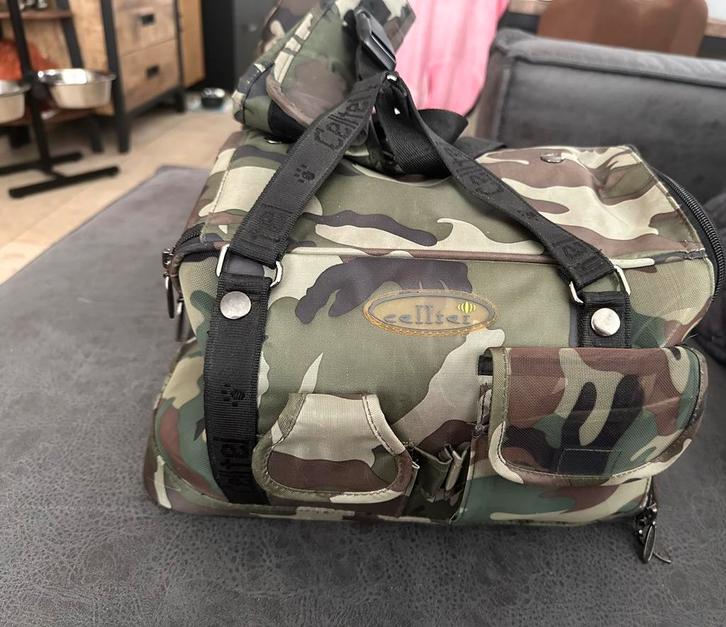 honden draag schoudertas, Dieren en Toebehoren, Honden-accessoires, Zo goed als nieuw, Ophalen of Verzenden