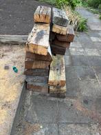 Stukken biels, hard hout met mooie kleuren, Minder dan 3 m³, Ophalen of Verzenden, Overige houtsoorten, Blokken