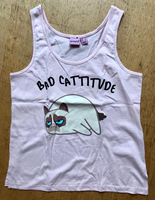 Grumpy Cat ‘Bad Cattitude’ merk Atmosphere (maat EUR 38) !, Kleding | Dames, Tops, Ophalen of Verzenden