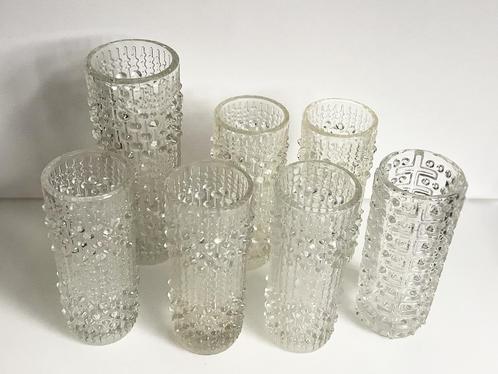 Vintage vazen Frantisek Peceny Sklo 1970, Antiek en Kunst, Antiek | Glas en Kristal, Verzenden
