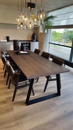Eetstoelen Vintage Hofstede Raanhuis, Huis en Inrichting, Ophalen, Nieuw, Stof, Vijf, Zes of meer stoelen