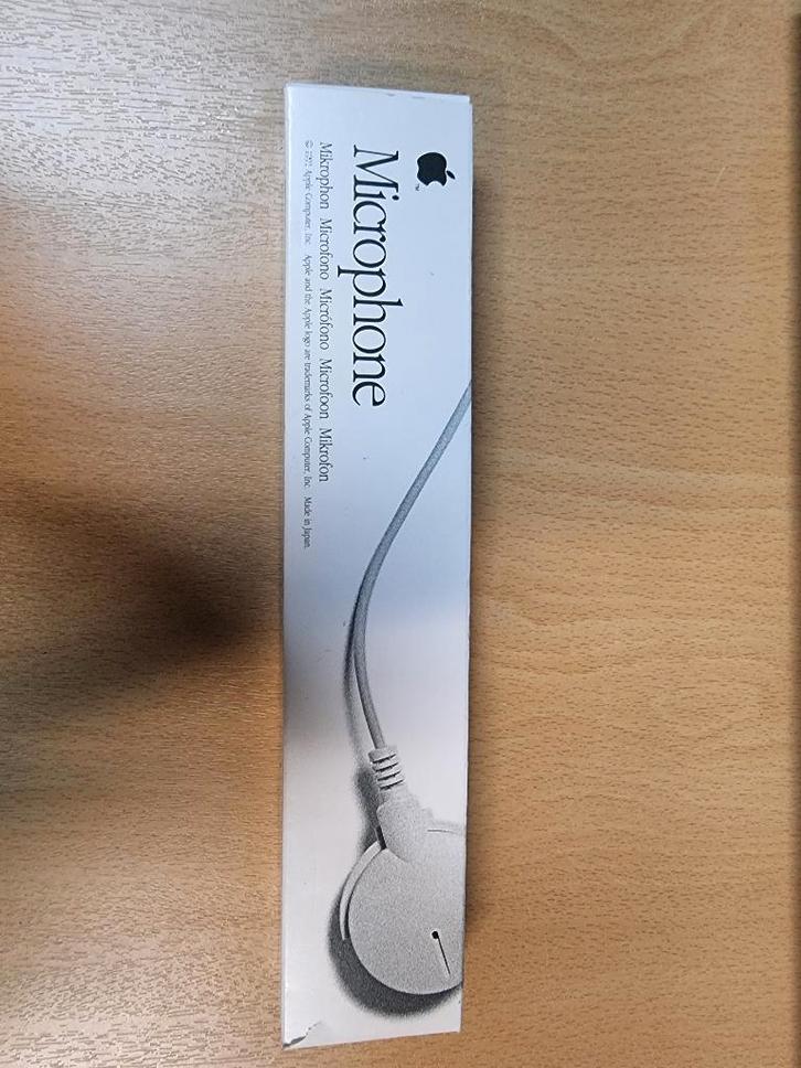 Apple computer microfoon, vintage, Computers en Software, Vintage Computers, Ophalen of Verzenden