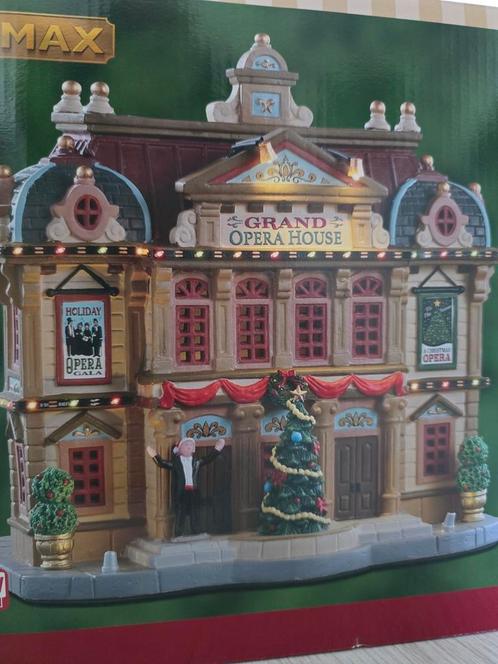 Lemax Wilson & Sons Bookstore en Grand Opera House, Diversen, Kerst, Zo goed als nieuw, Ophalen of Verzenden