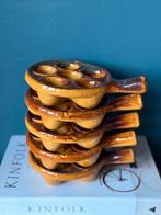 Set van 5 Escargot bistro pannetjes, Huis en Inrichting, Keuken | Servies, Nieuw, Ophalen of Verzenden, Bord(en), Overige stijlen