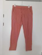 Linnen/katoen broek, Kleding | Dames, Ophalen of Verzenden, Zo goed als nieuw, Maat 42/44 (L)