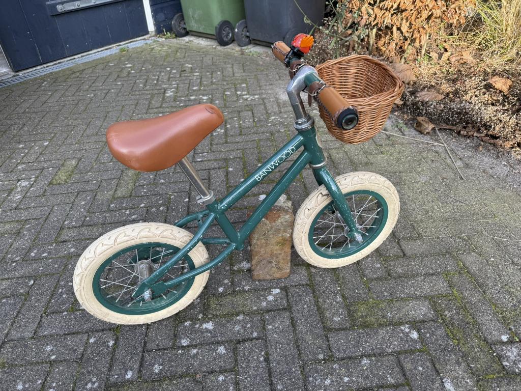 Banwood Loopfiets First Go Dark green, Ophalen, Gebruikt, Loopfiets