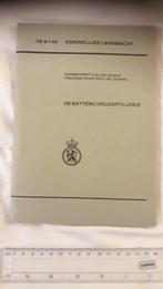 Voorschrift 6-140 de Batterij Veldartillerie, Nederland, Boek of Tijdschrift, Landmacht, Verzenden
