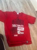 Rood shirtje maat 122, Ophalen of Verzenden, Gebruikt, Jongetje, Shirtje of Longsleeve