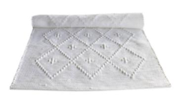 NACO vloerkleed licht grijs 100 x 150 cm beschikbaar voor biedingen