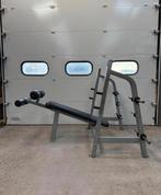 Nautilus decline benchpress / bankdruk / bench, Ophalen, Benen, Gebruikt, -
