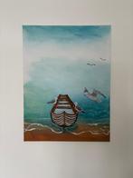 "Meeuwen", Huis en Inrichting, Woonaccessoires | Schilderijen, Tekeningen en Foto's, Oorspronkelijke maker, Nieuw, Ophalen of Verzenden