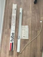Originele vintage jaren 80 WOJA Holland tube lamp, Huis en Inrichting, Lampen | Hanglampen, Ophalen of Verzenden, Gebruikt, Glas