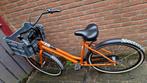 Oranje Gazelle stadsfiets - +/-160 tot +/-175 cm, Ophalen, Gebruikt, Versnellingen, 49 tot 53 cm