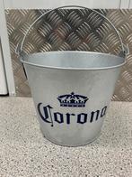 Corona ijsemmer metaal, Ophalen of Verzenden, Zo goed als nieuw, Reclamebord, Plaat of Schild, Overige merken