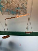 Oude Koperen Weegschaal - Eyecatcher!, Antiek en Kunst, Antiek | Koper en Brons, Ophalen of Verzenden, Koper
