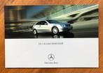 Mercedes-Benz De C-Klasse Sportcoupé folder 2001, Verzenden, Nieuw, Mercedes, Mercedes-Benz