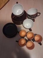 Spihnx Mokkaservies + Villeroy boch koffieservies jaren. 70, Antiek en Kunst, Ophalen