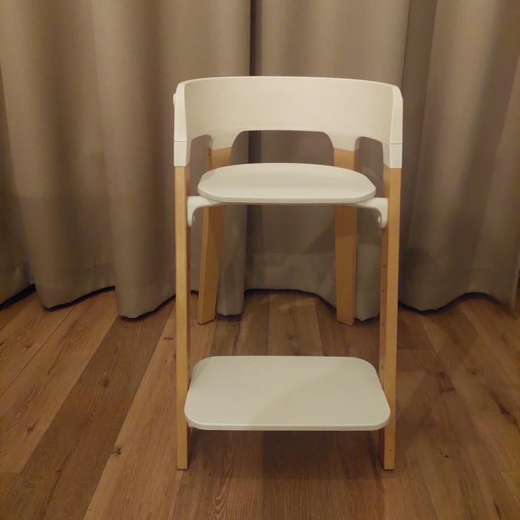 Stokke Steps Meegroeistoel - Comfortabel en Veilig, Ophalen, Gebruikt, Meegroeistoel, Gordel(s)