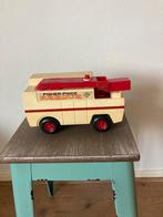 Retro Vintage Fisher-Price brandweerauto, Kinderen en Baby's, Speelgoed | Fisher-Price, Ophalen of Verzenden, Gebruikt, Auto of Voertuig