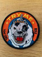 F16 patch TAC POL training 1989 vliegbasis Leeuwarden, Ophalen of Verzenden, Zo goed als nieuw, Patch, Badge of Embleem