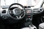 Jeep Renegade 1.4 Limited | Automaat | Lederen Bekleding | K, Auto's, Te koop, Zilver of Grijs, Benzine, Renegade