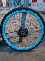 Bawang voorwiel motor met schijfrem - 9 polig, Fietsen en Brommers, Fietsonderdelen, Ophalen of Verzenden, Gebruikt, Algemeen