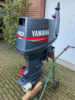 Yamaha 40 pk autolube kortstaart, 2e eigenaar, Topstaat, Watersport en Boten, Ophalen, Zo goed als nieuw, 30 pk of meer, Buitenboordmotor
