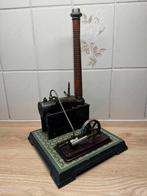 Antieke stoommachine met spiritus brander, Ophalen of Verzenden