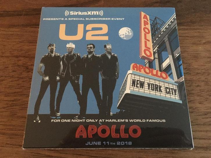 Cd+Dvd U2 Live At The Apollo Theater New York 2018 NIEUW, Cd's en Dvd's, Cd's | Pop, Nieuw in verpakking, 2000 tot heden, Ophalen of Verzenden
