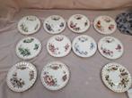 Royal albert flower of the month gebaks bordjes 22.50 p.s, Antiek en Kunst, Antiek | Servies los, Ophalen of Verzenden
