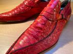 Rode Paciotti Italiaanse instappers met gespen - maat 42, Overige kleuren, Ophalen of Verzenden, Gespschoenen, Zo goed als nieuw