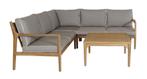 EXTERIOS MANCHESTER LOUNGE SET, Tuin en Terras, Nieuw, Ophalen of Verzenden, Bank, Hout