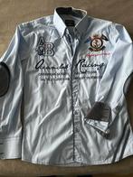 Lichtblauw Slim Fit Overhemd M - Italiaans Design, Ophalen of Verzenden, Nieuw, Blauw, Halswijdte 39/40 (M)