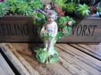 Cherubijntje Putto met vleugels vintage beeldje 10 cm, Ophalen of Verzenden